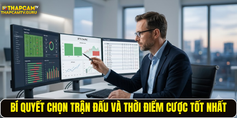 Bí quyết chọn trận đấu và thời điểm cược tốt nhất